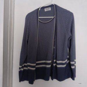 Alfred Dunner Blue Sweater